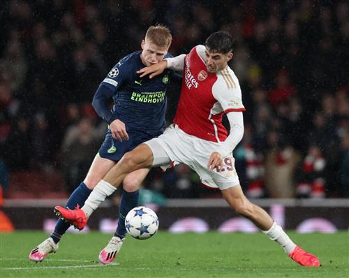 PSV Eindhoven x Arsenal